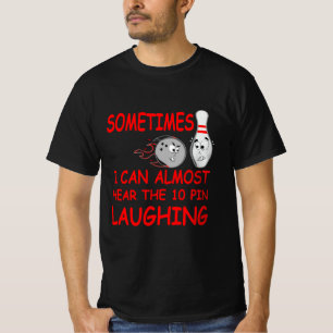 Funny Bowling Shirt Zehn Button Bowlers Tshirt