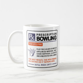 Funny Bowling Tasse Prescription Design