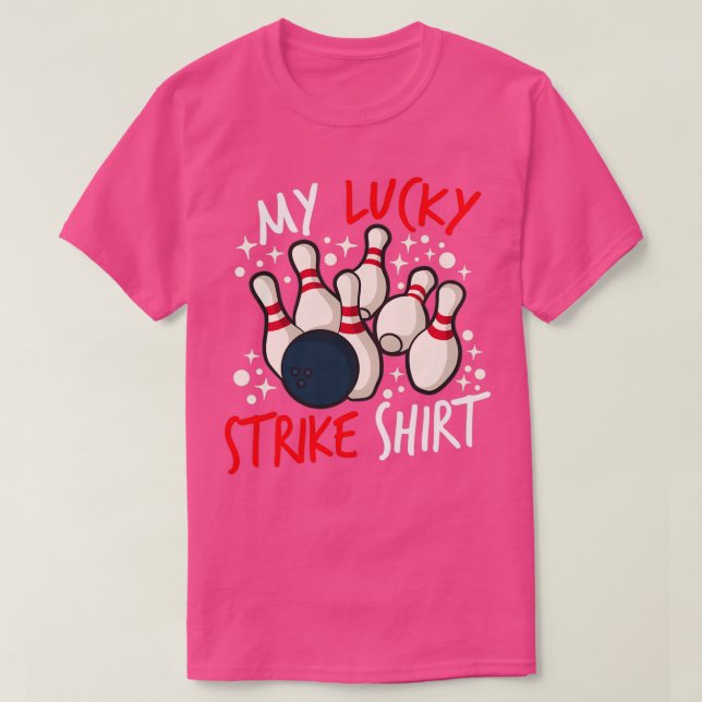 Funny Bowling Team Bowler Strike Gift Idea 20 T-Shirt (Design vorne)