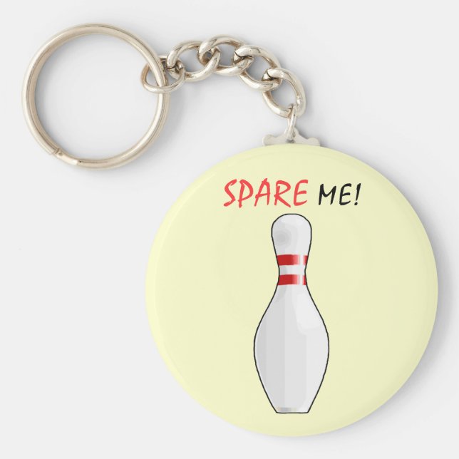 Funny Bowling Team Novelty oder Kleine Geschenk Schlüsselanhänger (Vorne)