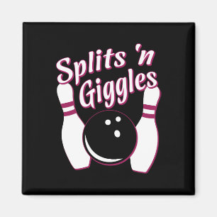 Funny Bowling Team Splits in Giggles Magnet