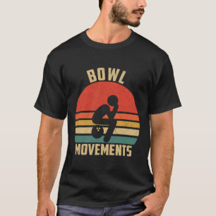 Funny Bowling Vintage Retro Bowl Movement Bowlers T-Shirt