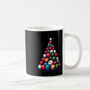 Funny Bowling Weihnachtsbäume Leuchten für Männer Kaffeetasse