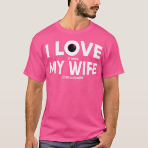 Funny Bowling Zitat für Bowler T-Shirt