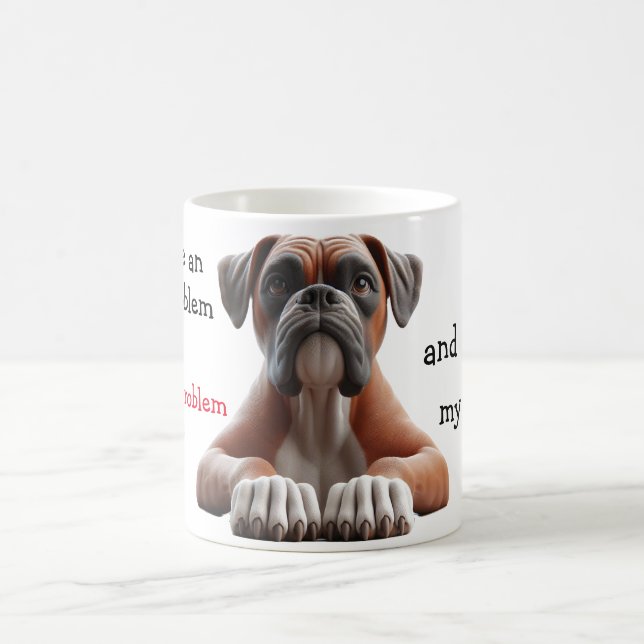 Funny Boxer Kaffeetasse (Mittel)