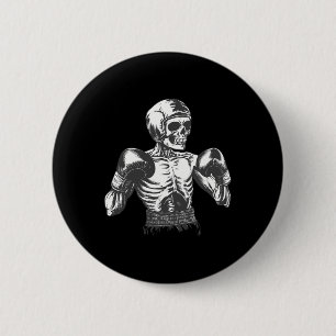 Funny Boxer Skelett mit Boxhandschuhen Kämpfen K Button
