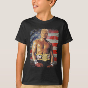 Funny Boxer Trump Trump Rocky Meme T-Shirt