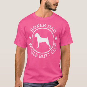 Funny Boxer Vater Wiggle Hintern Club Vatertag T-Shirt