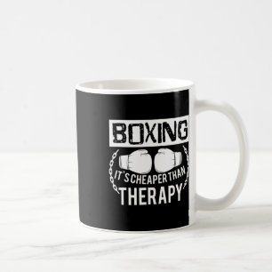 Funny Boxing besser als Therapy Gloves Liebhaber G Kaffeetasse