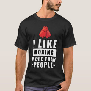 Funny Boxing Design T-Shirt