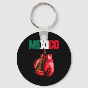 Funny Boxing - I Liebe Boxing Mexiko Schlüsselanhänger