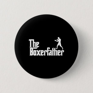 Funny Boxing Pater Vater Shirt Der Boxer Vater Button