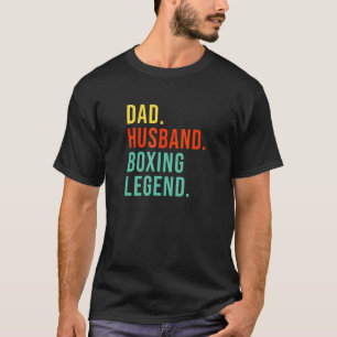 Funny Boxing Vater Ehemann Legend Cool Men Vater T-Shirt