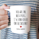 Funny Boyfriend Valentine's Day Gift Coffee Tasse<br><div class="desc">Funny Boyfriend Valentine's Day Gift Coffee Tasse</div>