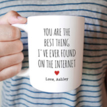 Funny Boyfriend Valentine's Day Gift Coffee Tasse