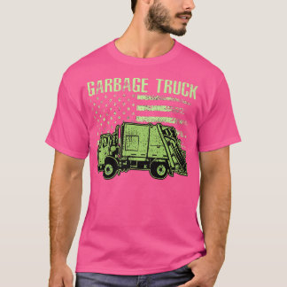 Funny Boy's Vintage Garbage Truck511 T-Shirt