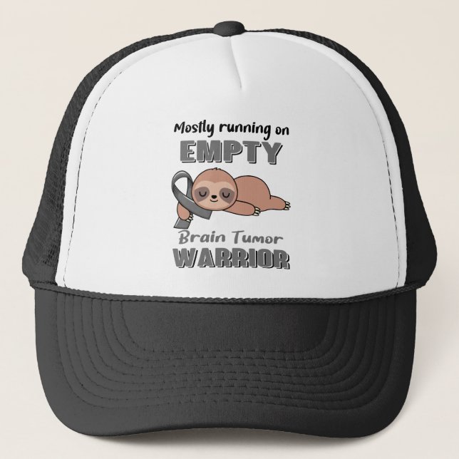 Funny Brain Tumor Awareness Geschenke Truckerkappe (Vorderseite)