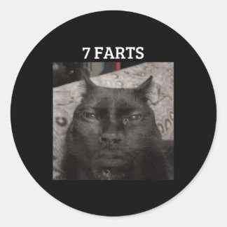 Funny Brainrot Meme Gen Z Spaß Gen Alpha Uni-adu Runder Aufkleber