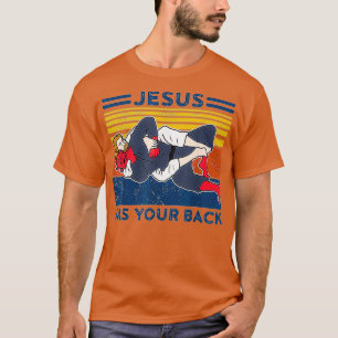 Funny brasilianischer Jiu Jitsu Jesus hat Ihren Rü T-Shirt
