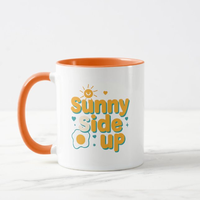 Funny Breakfast Foodie Quote Tasse (Links)