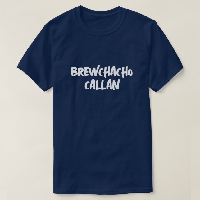 Funny Brewchacho T-Shirt (Design vorne)
