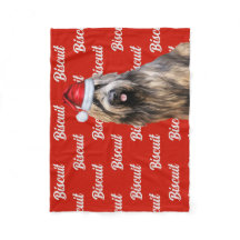 Funny Briard Shepherd Dog Name Gemustert Weihnacht