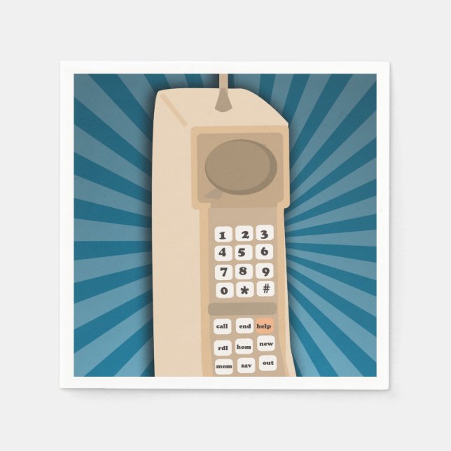 Funny Brick Handy Serviette (Vorderseite)