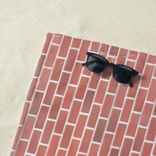 Funny Brick Wall Strandtuch