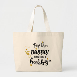 Funny Bride Frau Wedding Brautparty Verlobung Jumbo Stoffbeutel
