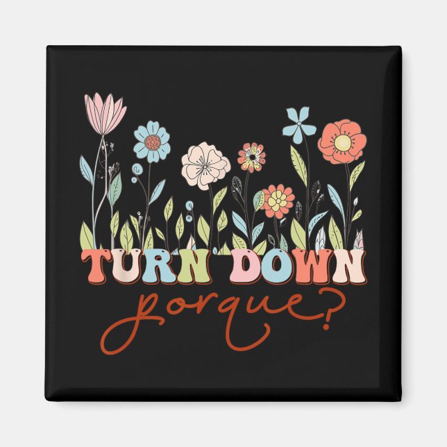 Funny Bride Junggeselinnen-Abschied Bride Floral T Magnet (Vorne)
