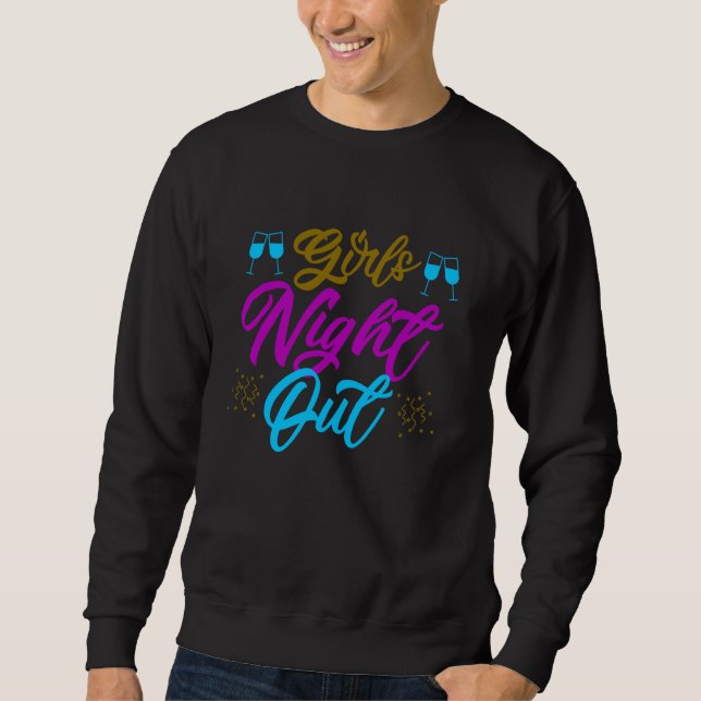 Funny Bride Junggeselinnen-Abschied Bridesmaid Gir Sweatshirt (Vorderseite)