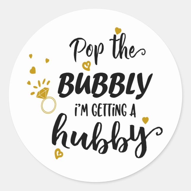 Funny Bride Mrs. Wedding Brautparty Verlobung Runder Aufkleber (Vorderseite)