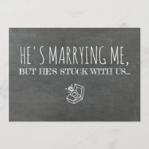 Funny Bridesmaid / Trauzeugin Vorschlag Einladung