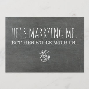 Funny Bridesmaid / Vorschlag für eine Trauzeugin Einladung