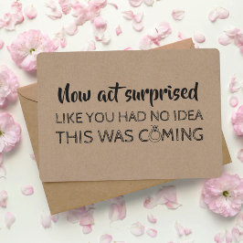 Funny Bridesmaid / Vorschlag für eine Trauzeugin Einladung