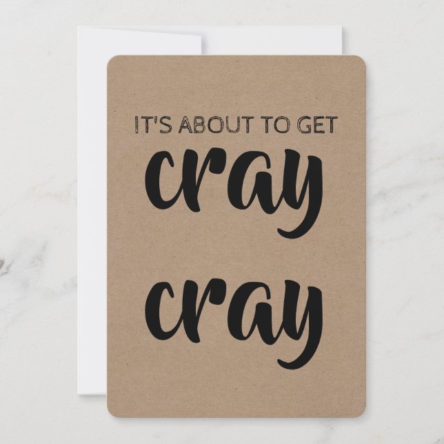 Funny Bridesmaid / Vorschlag für eine Trauzeugin Einladung (Vorderseite)