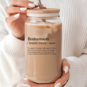 Funny Bridesmaids Definition bridesmaids Vorschlag Dosenglas