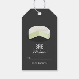 Funny Brie Mine Valentine Liebe Käse Gift Tags Geschenkanhänger