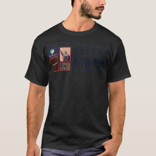 Funny Briefmarke Sammeln von Geschenken Coole Brie T-Shirt