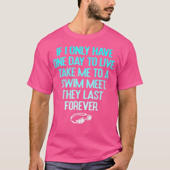Funny bringt mich zu einem schwimmenden Treffen, d T-Shirt (Vorderseite)