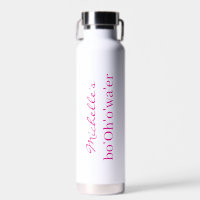 Funny British Accent Water Bottle, Bo’Oh’o’wa’er