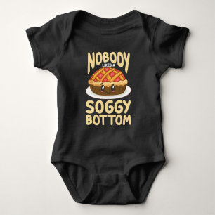 Funny British Baking Niemand mag einen Soggy Botto Baby Strampler