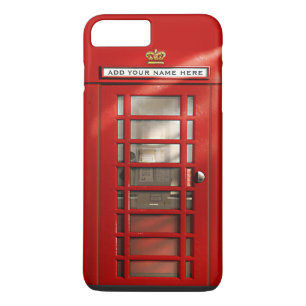 Funny British Red Telefone Box Personalisiert Case-Mate iPhone Hülle
