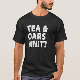 Funny British Rowing Shirt Rower Black Teevorführu