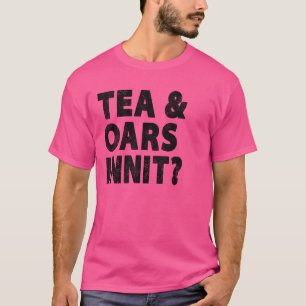 Funny British Rowing Shirt Rower Black Teevorführu
