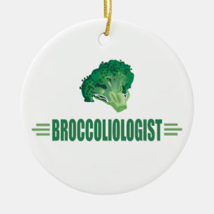 Funny Broccoli Keramikornament