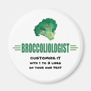 Funny Broccoli Magnet