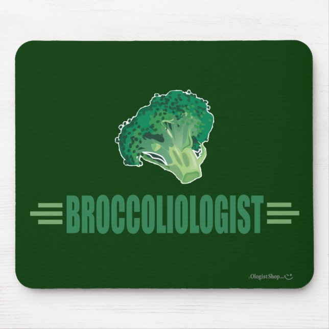 Funny Broccoli Mousepad (Vorne)