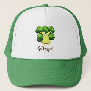 Funny broccoli truckerkappe