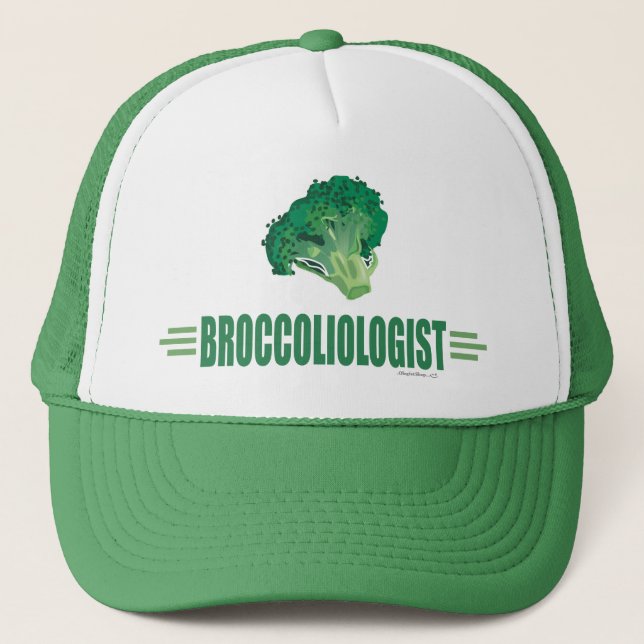 Funny Broccoli Truckerkappe (Vorderseite)